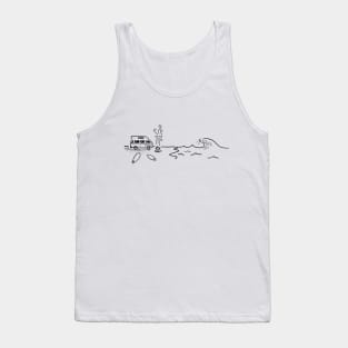 Van Life surf camp Tank Top